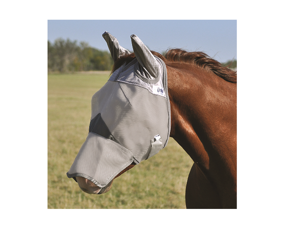 Cashel Crusader Masque anti-mouches pour mules standard avec oreilles : Cashel Company Cashel Crusader Masque anti-mouches pour mules standard avec oreilles : Cashel Company