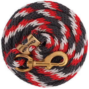 Weaver 10' Poly Lead Graphite Red White