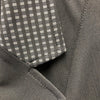collar detail, black patterened r j classics victory coat