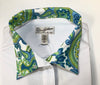Tailored Sportsman Ladies' Short Sleeve Show Shirt Blue Yellow White