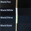 Tailored Sportsman Ice Fil Quarter Zip Top Long Sleeve Black White Black Citrus Black Tan Black Gold