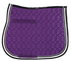 USG Dressage Pad Lilac Ecru Black