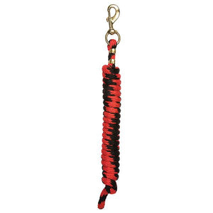 Weaver 10' Poly Lead Red Black